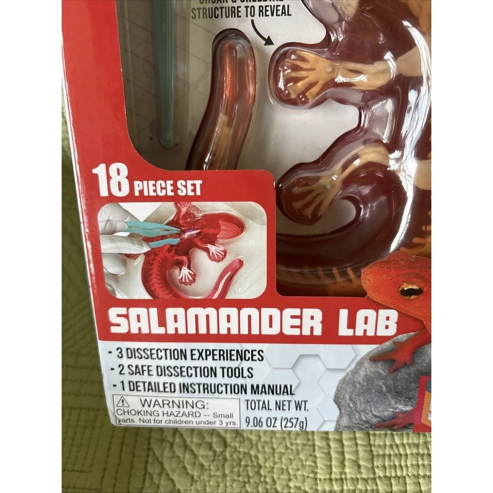 Dissect-It Salamander Lab Dissection Kit Homeschooling Interactive Stem Toy New